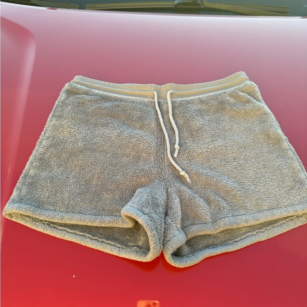 Fuzzy Sleep Shorts